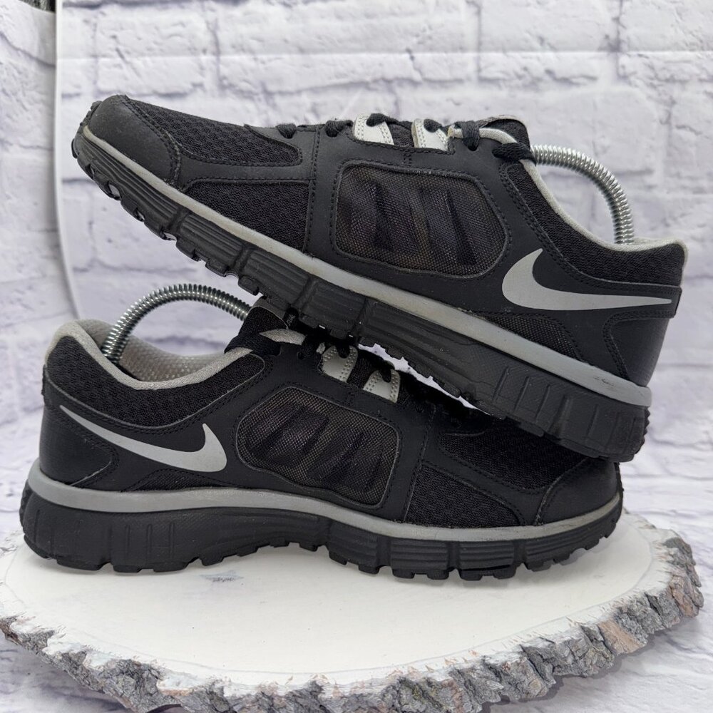 Nike Dual Fusion ST2 Womens Size 9.5 Black Sliver Training Shoes Sneakers - Picture 9 of 11